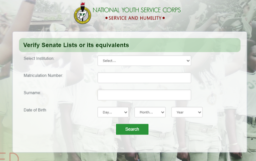 nysc senate list