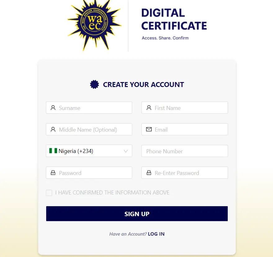 Step-by-step guide to retrieve Lost WAEC Certificate on WAEC digital certificate platform