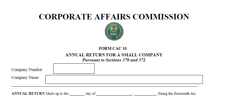 How To File Company Annual Returns With CAC in Nigeria