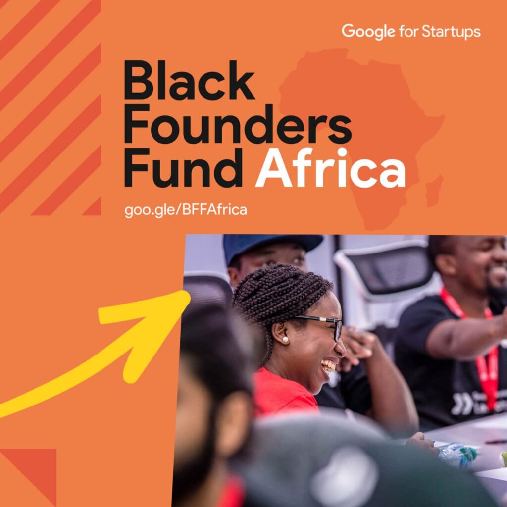 Google Startups Black Founders Fund Application form