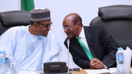Emefiele And Buhari Forex crisis at its peak