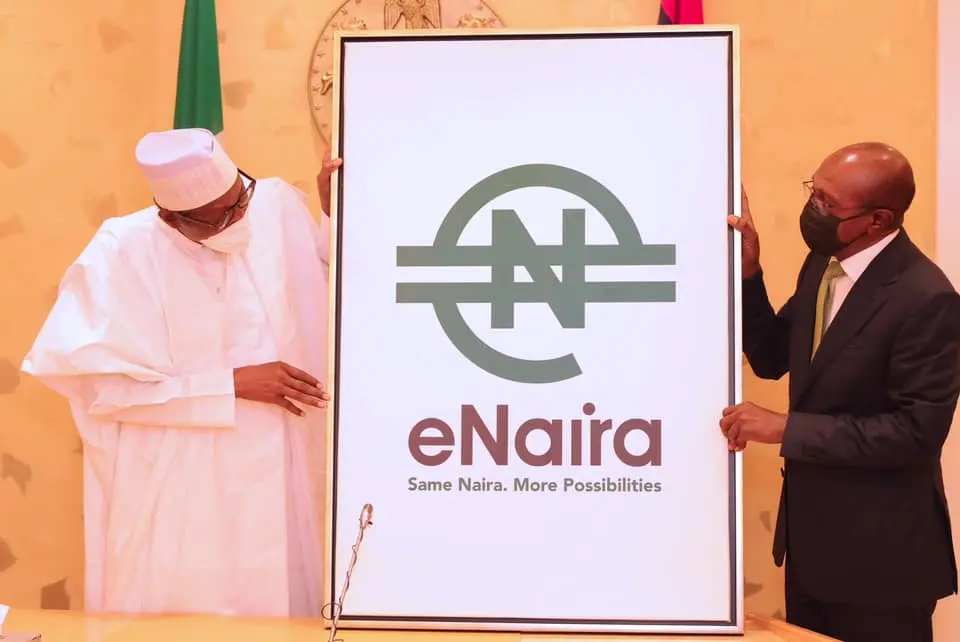 the launch of eNaira in Nigeria October 25 2021