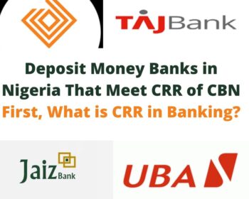 CRR Contributing Deposit Money Banks in Nigeria Certified By CBN