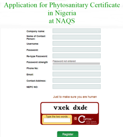 How To Get Phytosanitary Certificate in Nigeria at NAQS