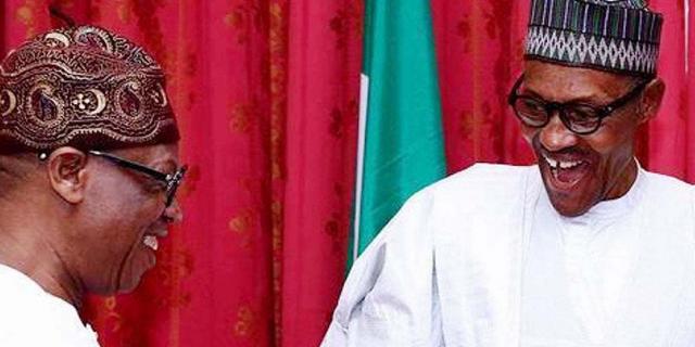 Muhammadu Buhari and Lai Mohammed