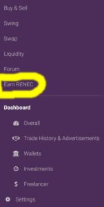 Earn RENEC coin