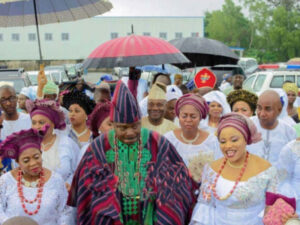 Jimoh ibrahim and his two wives