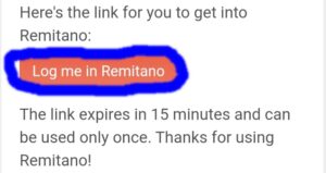 Login to remitano account