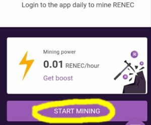 start mining