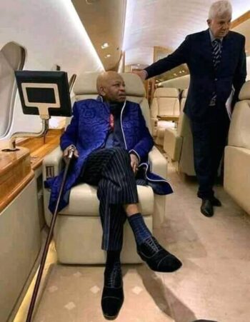 Arthur Eze private jet