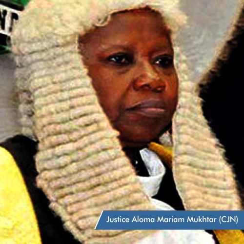 Justice Aloma Mariam Mukhtar first female Chief Justice of Nigeria and Chief Justice of the federation