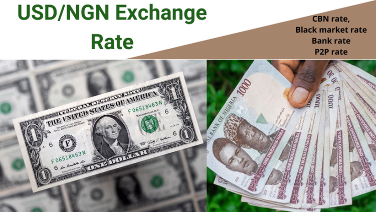 USD NGN Exchange Rate May 3 2022