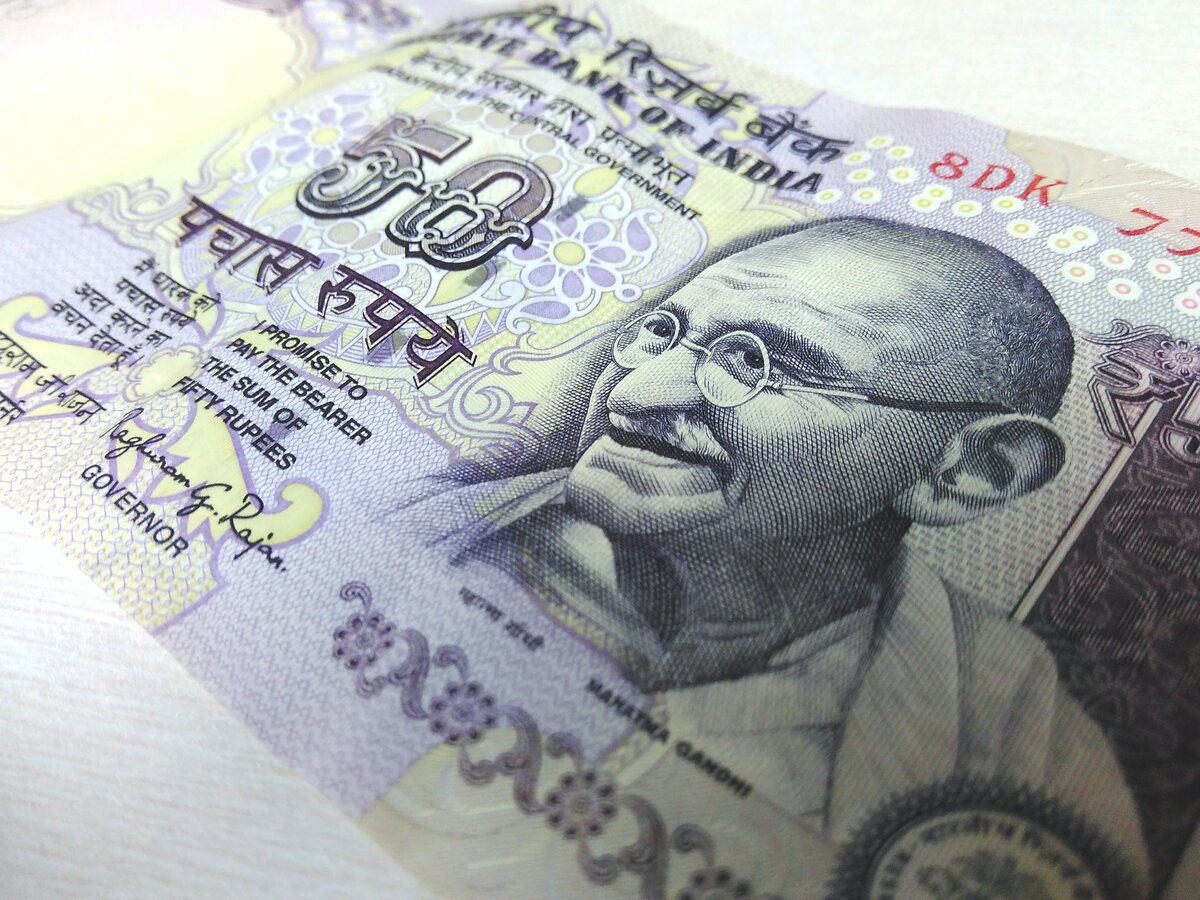 Indian Rupee Banknote foreign exchange