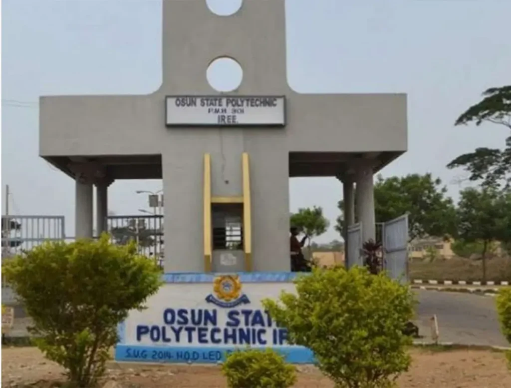 OsunPoly Iree is one of the state polytechnics in Nigeria