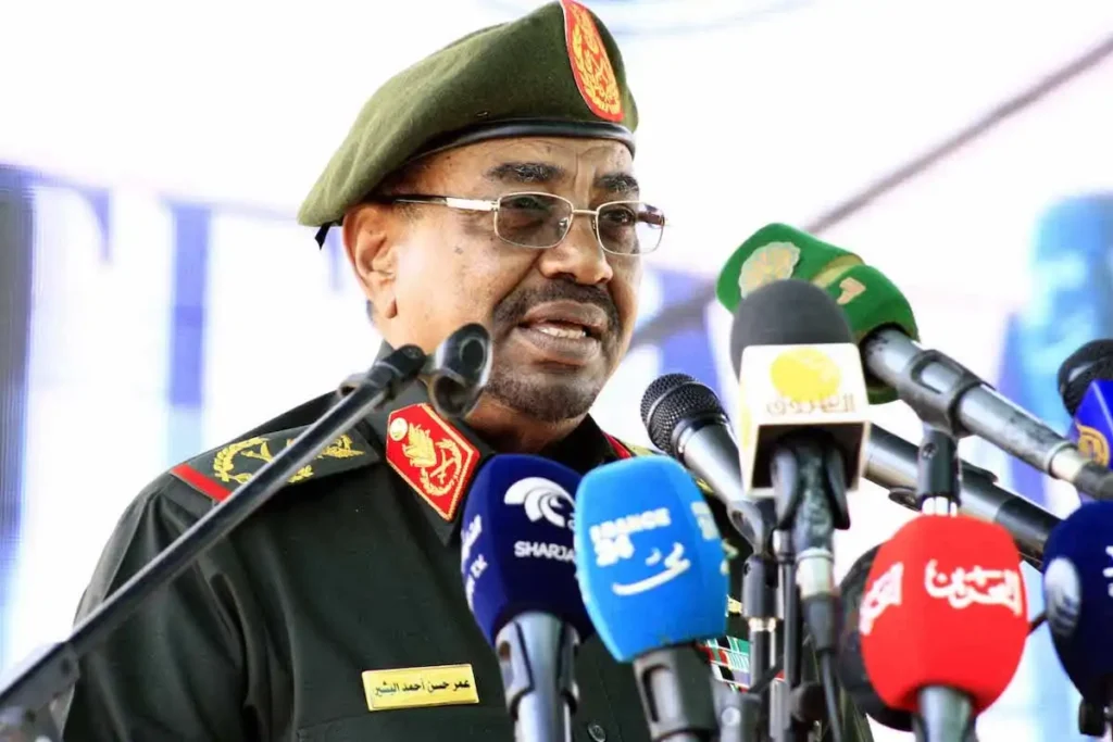 Former Sudanese President Omar Hassan Ahmad al-Bashir overthrew in Military coup in 2019