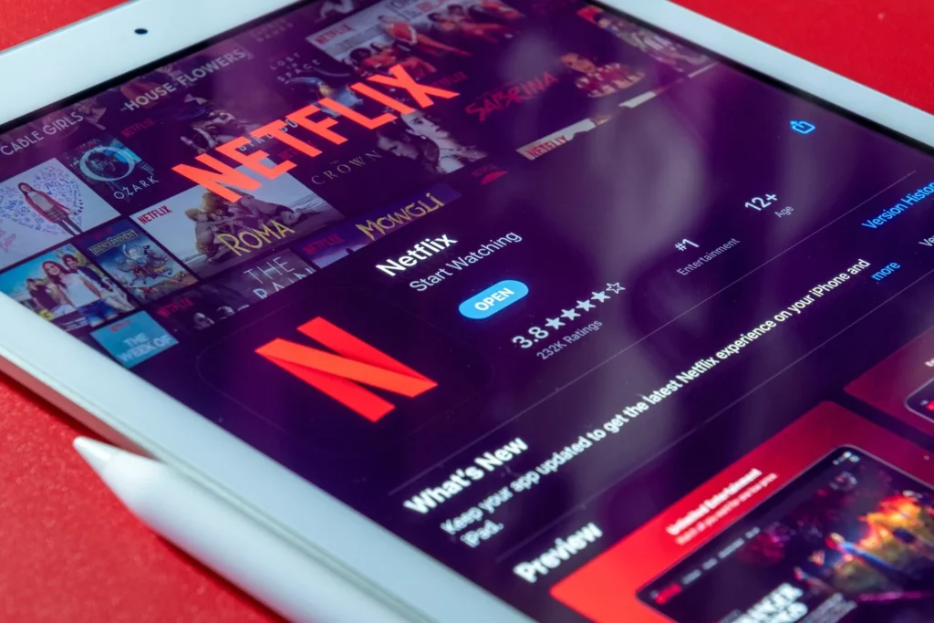 Netflix online paid video streaming service