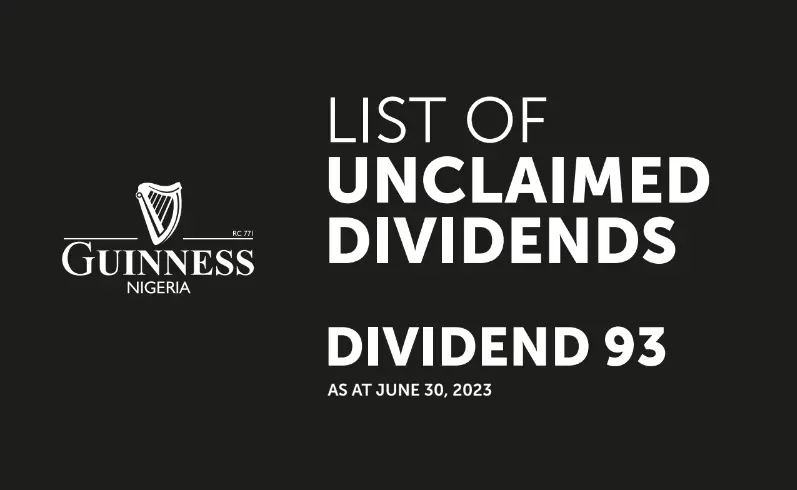 Guinness Nigeria List of Unclaimed Dividends