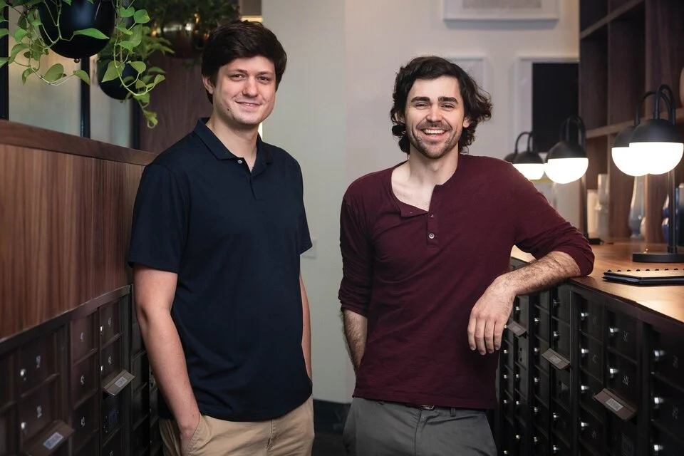 Justin Poiroux and Chris Maurice Founders of Yellow Card App