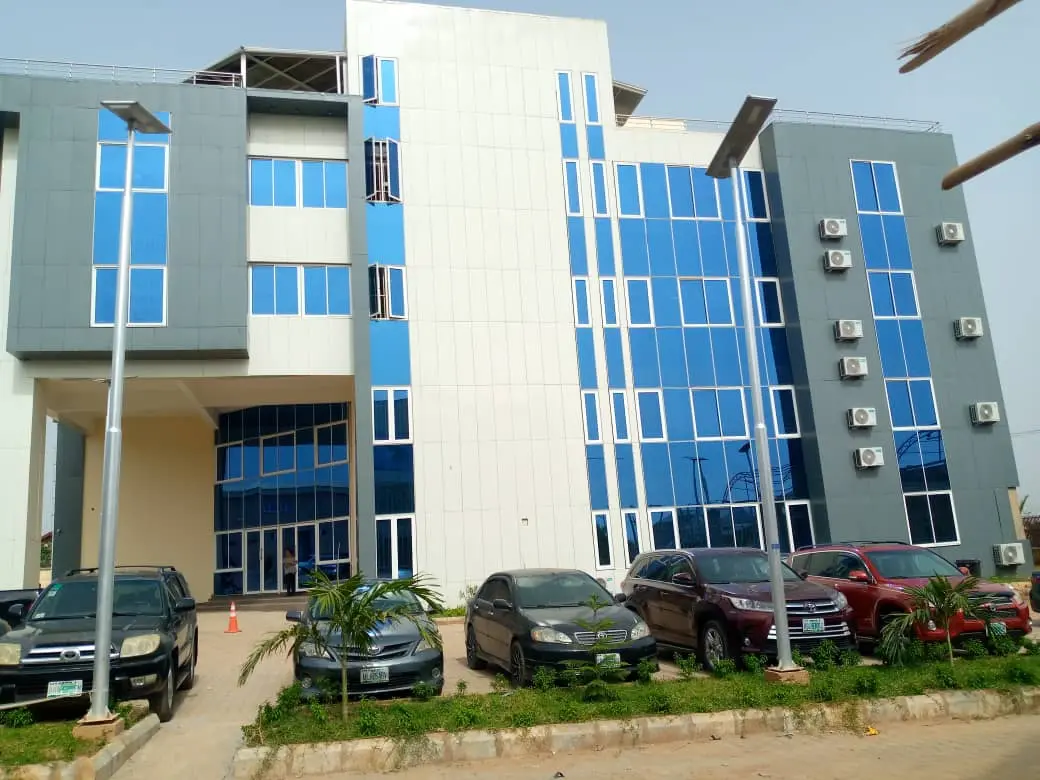 this photo shows the head office of SMEDAN in Abuja, Nigeria