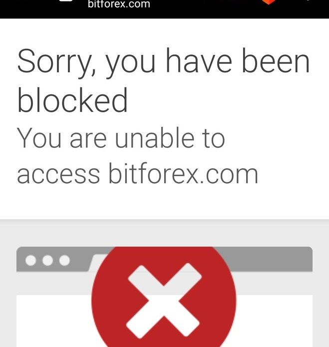 This is the error message users are getting since February 23, 2024, indicating that Bitforex website is no longer accessible