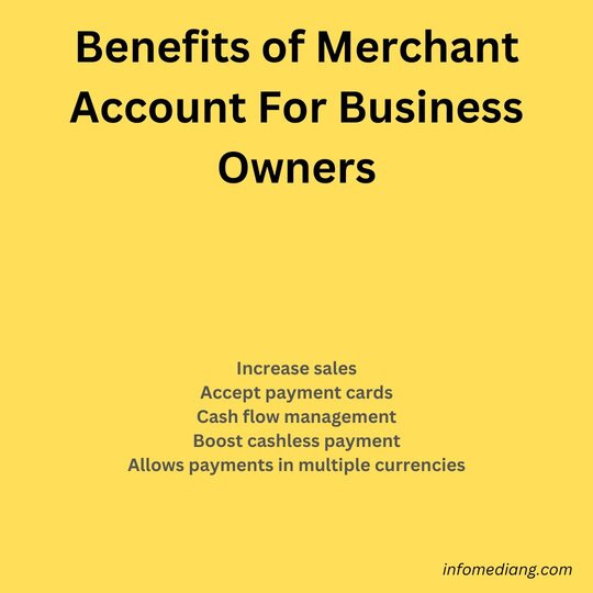 advantages of merchant account