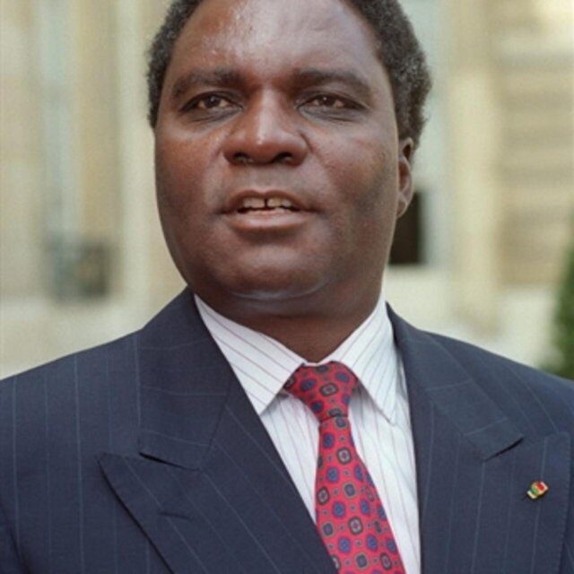 this is the photo of President Juvénal Habyarimana of Rwanda whose plane was shot down by rebels in 1994