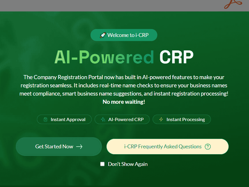 CAC Intelligent Company Registration Portal