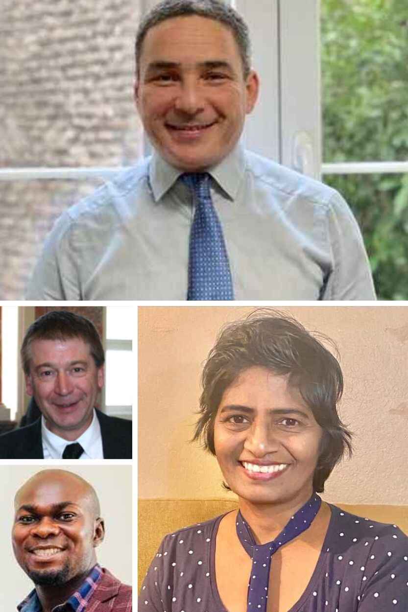 photo of international scholars appointed by James Hope University