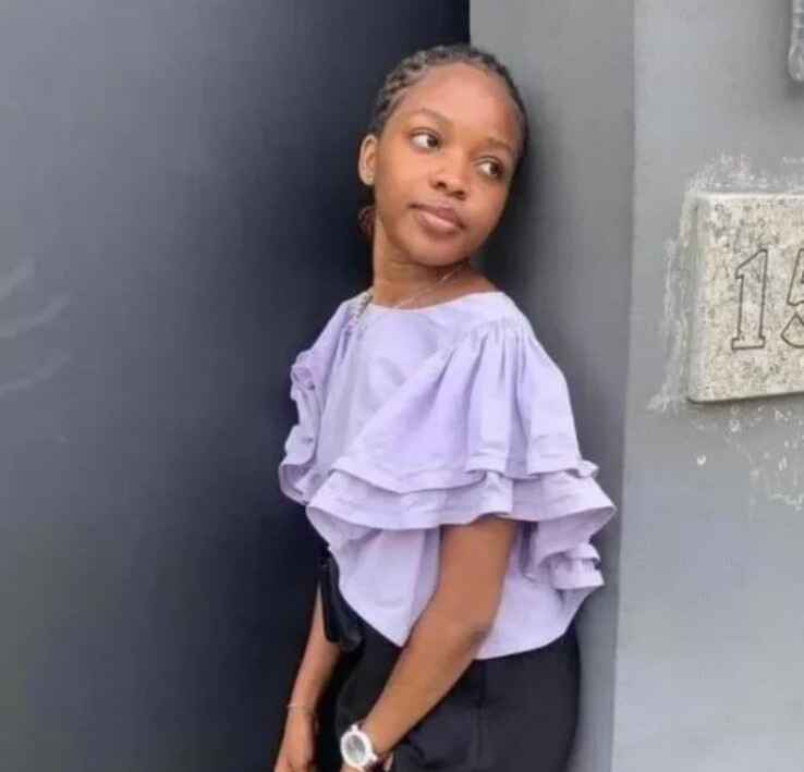 Photo of UNIPORT student Justina Nkemenna Otuene who was killed by her boyfriend Damian Okoligwe during an arguement