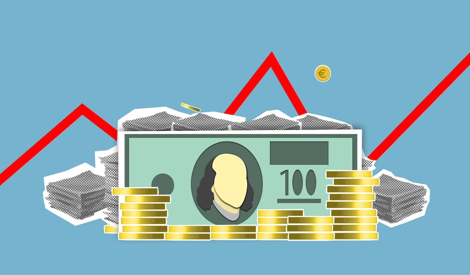 Image representing revenue and profits, showing dollar signs with upward arrows